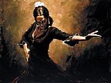 Gitana by Flamenco Dancer